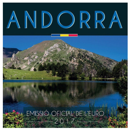 2017 * ANDORRE Coffret Officiel Euro BU