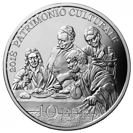 2018 * 10 Euro SAINT MARIN "Année du Patrimoine Culture" BE