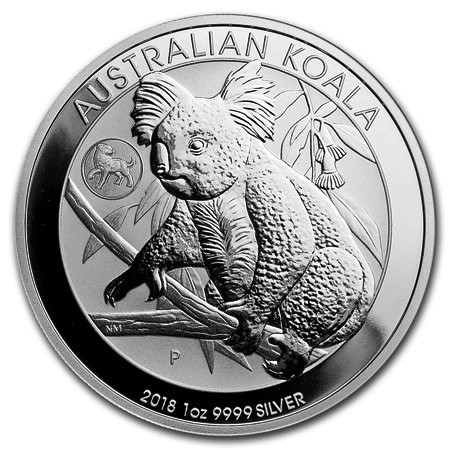 2018 * 1 Dollar Argent 1 OZ Australie "Koala - An du Chien" Privy Mark BU