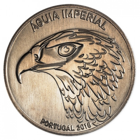 2018 * 5 Euro PORTUGAL "Espèces Menacé - Aigle Ibérique" UNC