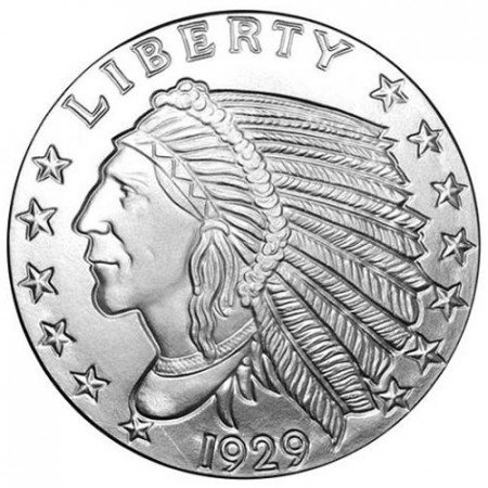 2015 * Troy Ounce 1 OZ Once en argent "États Unis - Tête d'Indien"