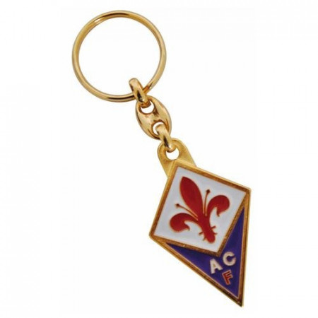 Porte-Clés * Sport “Fiorentina - Logo" Marchandises Officielles (FI1100)