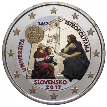 2017 * 2 Euro SLOVAQUIE "Universitas Istropolitana" Coloré