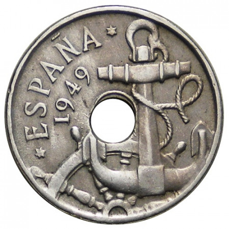 DA (1949-65) * 50 Centimos Espagne "Francisco Franco – Caudillo" (KM 777) TTB-CIRC