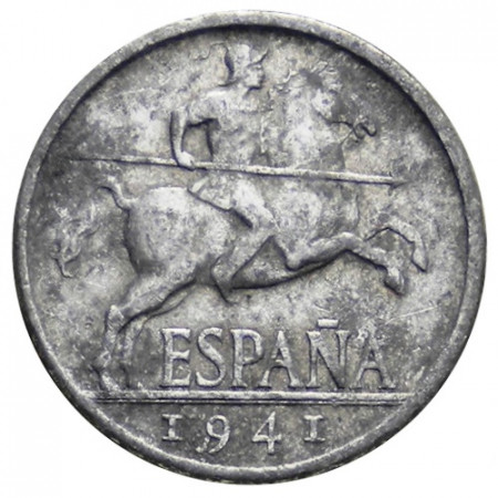 DA (1940-45) * 5 Centimos Espagne "Gouvernement Nationaliste" (KM 765) TTB-CIRC