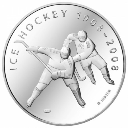 2008 * 20 Francs suisses - 100é Hockey sur glace