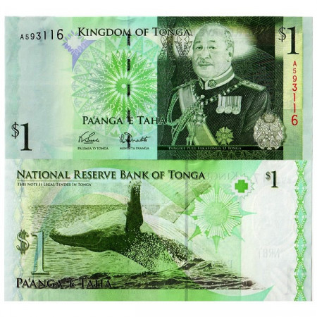 ND (2008) * Billet Tonga 1 Pa'anga (p37) NEUF