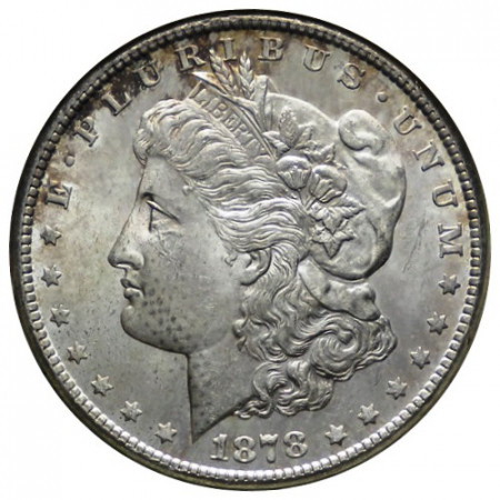1878 S * 1 Dollar Argent États-Unis "Morgan" San Francisco (KM 110) SUP+
