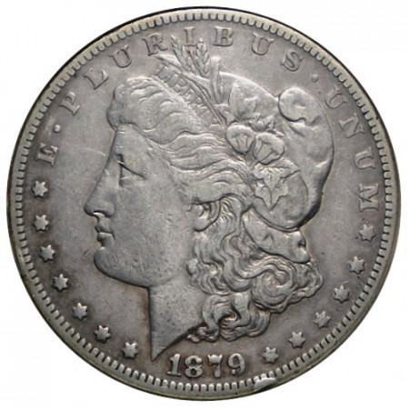 1879 S * 1 Dollar Argent États-Unis "Morgan" San Francisco '79 Reverse (KM 110) TTB