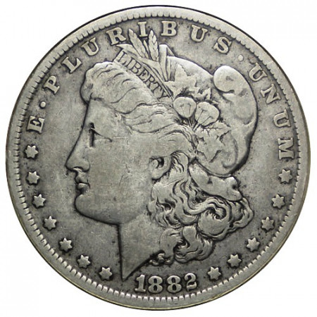 1882 O * 1 Dollar Argent États-Unis "Morgan" Nouvelle-Orléans (KM 110) prTTB