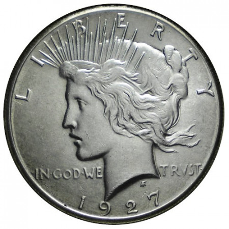 1927 (P) * 1 Dollar Argent États-Unis "Peace" Philadelphie (KM 150) SUP