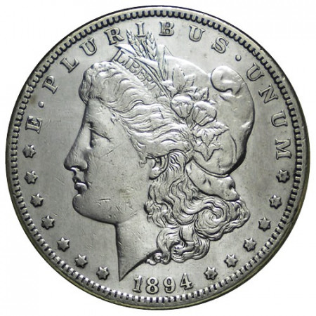 1894 S * 1 Dollar Argent États-Unis "Morgan" San Francisco (KM 110) TTB+