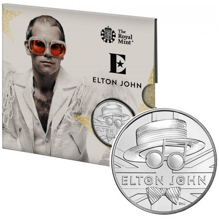 2020 * 5 Pounds Grande-Bretagne "Music Legends - Elton John" FDC