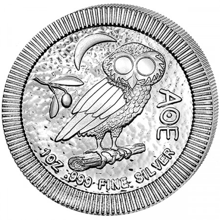 2017 * 2 Dollars Argent 1 OZ Niue - Nouvelle-Zélande "Athenian Owl" BU