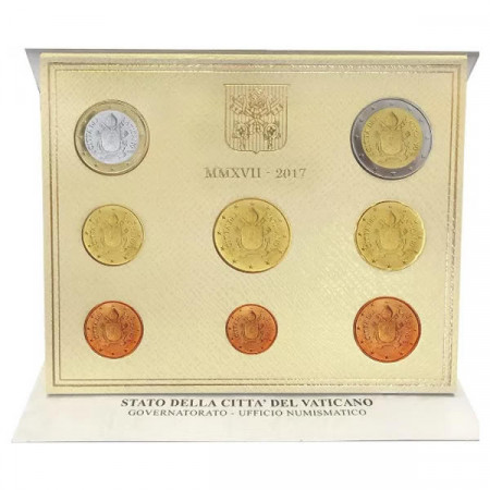 2017 * VATICAN Coffret Officiel Pape François "An IV" BU