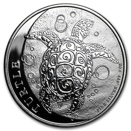 2016 * 2 Dollars Argent 1 OZ Niue - Nouvelle-Zélande "Tortue TAKU" BU