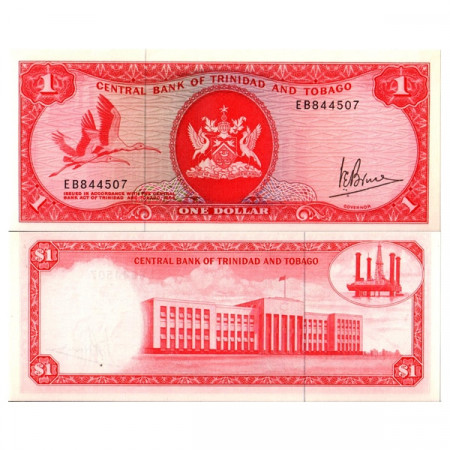 L.1964 (1977) * Billet Trinité et Tobago 1 Dollar "Scarlet Ibis" (p30a) NEUF