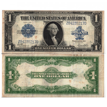 1923 * Billet États-Unis d'Amérique 1 Dollar "Washington - Silver Certificate" (p342) TTB