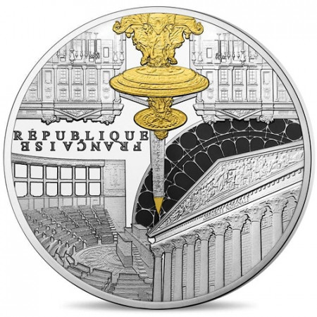 2017 * 10 Euro FRANCE "UNESCO - Assemblée Nationale et Place de la Concorde" BE