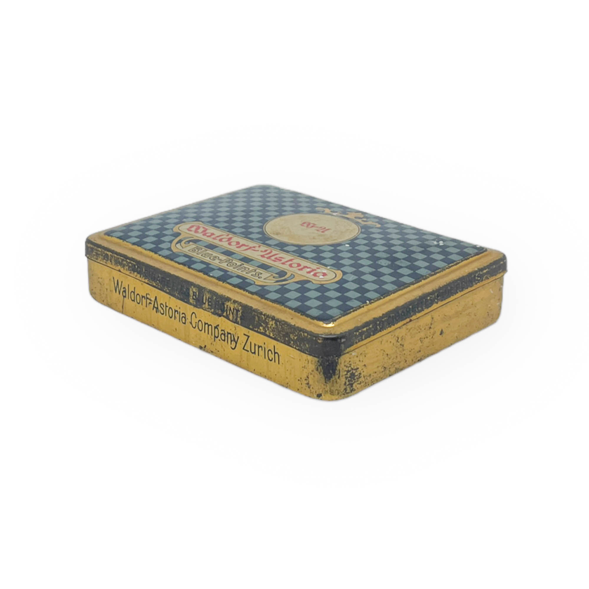 Boîte à Tabac Ancienne En émail Peint à La Main - Style Viennois, Autriche, Neuf Avec étiquettes