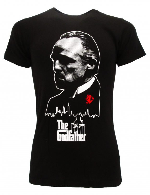 T-shirt Le Parrain (Godfather) - Logo Corleone - Taille M - Neuf Sous Blister