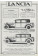 1929 * Publicité Original "Lancia - Lambda 8° Serie" dans Passepartout