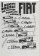 1928 * Publicité Original "Fiat - I Nuovi Prezzi Per Vetture" dans Passepartout