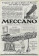 1928 * Publicité Original "Meccano - Gru" dans Passepartout