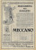 1929 * Publicité Original "Meccano - Ingegneria per Ragazzi" dans Passepartout