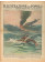 1943 * Illustrazione del Popolo (N°2) "Idrovolante Bimbo Ciro Del Vento - Incursione Aerea Torino" Magazine Original