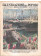 1938 * Illustrazione del Popolo (N°46) "Sbarco Ventimila a Tripoli - Gabbiani Contro Aquila" Magazine Original