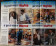 1996 * Set 8 Affiches De Cinéma "Il Professore Matto - Eddie Murphy" Fantastique (A-)