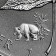 2017 * 5 Dollars Argent 1 OZ Feuille Erable Canada "Panda" Privy Mark