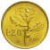 1985 * 20 lire Italie branche de Chêne