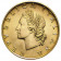 1998 * 20 lire Italie branche de Chêne