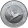 1996 * 2 Dollars en argent 2 OZ Kookaburra Australie