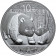 2011 * 10 Yuan en argent 1 OZ Chine Panda