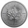2016 * 5 Dollars Argent 1 OZ Canada "Feuille d'Érable - Maple Leaf" BU