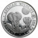 2014 * 100 Shillings Argent 1 OZ Somalie "Éléphant - An du Cheval" Privy Mark