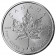 2018 * 5 Dollars Argent 1 OZ Canada "Feuille d'Érable - Maple Leaf - Incuse" BU