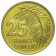 1987 * 25 Francs Guinée "Palm Leaf" (KM 60) FDC