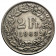 1963 B * 2 Francs Argent Suisse "Standing Helvetia" (KM 21) TTB+