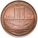 2014 * Copper round Etats-Unis Médaille en cuivre "11/9 Memorial"