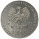 1989 * 20.000 Zlotych Argent Pologne "XIV Coupe du Monde de la FIFA - Italie 1990" (Y 224) BE