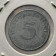 1944 D * 5 Reichspfennig ALLEMAGNE "Troisième Reich - Eagle on Swastika" (KM 100) TTB