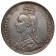 1887 * 1 Crown Argent Grande-Bretagne "Victoria - Saint Georges" (KM 765) SUP
