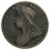 1900 * 1 Penny Grande-Bretagne "Reine Victoria" (KM 790) TB