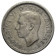 1946 * Six 6 Pence Argent Grande-Bretagne "George VI - Crowned Monogram" (KM 852) TTB+