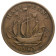 1943 * Half 1/2 Penny Grande-Bretagne "George VI - Golden Hind" (KM 844) TTB