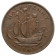 1947 * Half 1/2 Penny Grande-Bretagne "George VI - Golden Hind" (KM 844) TTB+